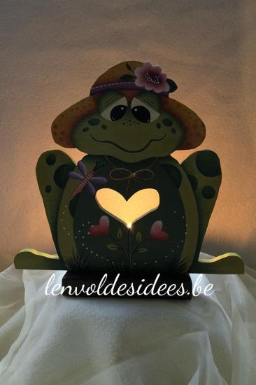 Porte-bougie saisonnal été - version nuit