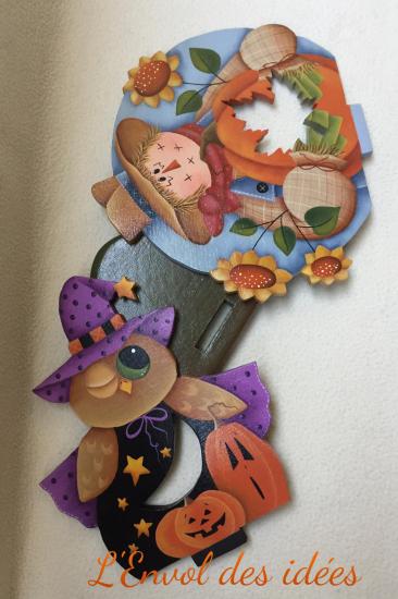 Porte bougie - version automnale